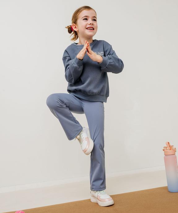 Legging flare à large ceinture fille vue1 - GEMO (ENFANT) - GEMO