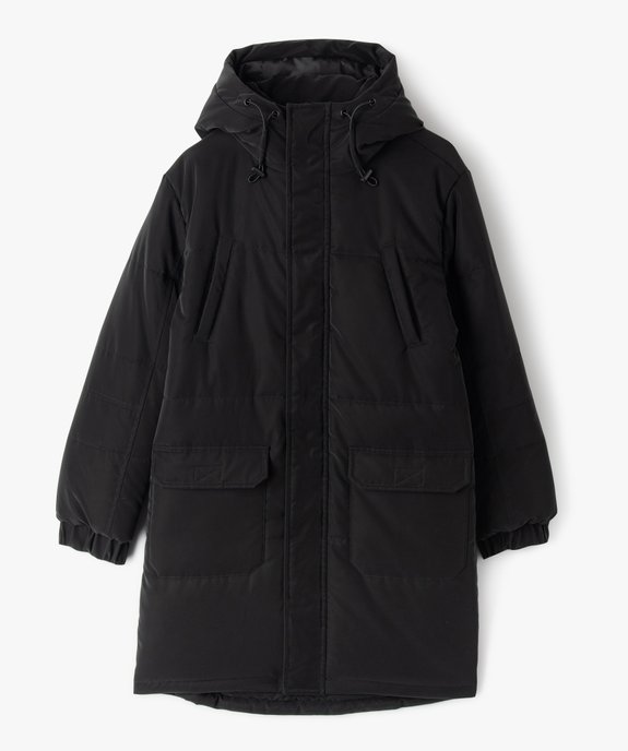 Manteau matelassé à capuche garçon vue1 - GEMO 4G GARCON - GEMO