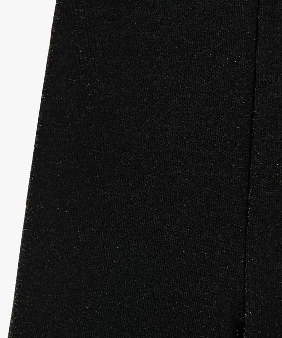 Pantalon flare en maille pailletée fille vue3 - GEMO (JUNIOR) - GEMO