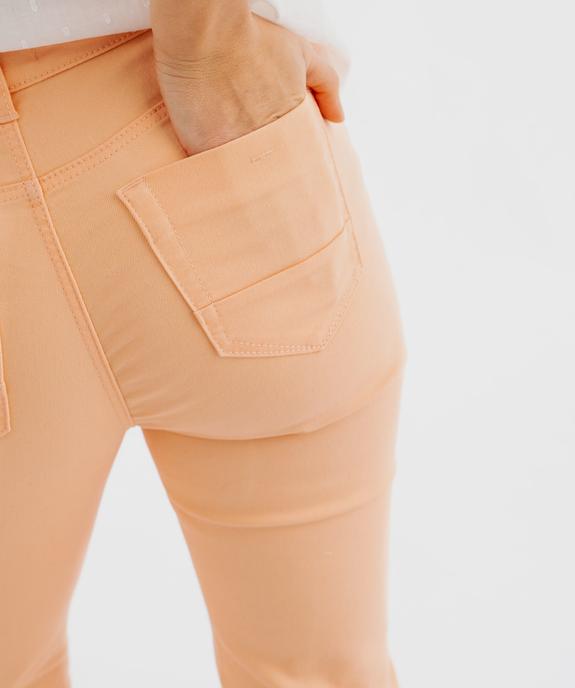 Pantalon coupe Slim taille normale femme vue2 - GEMO 4G FEMME - GEMO