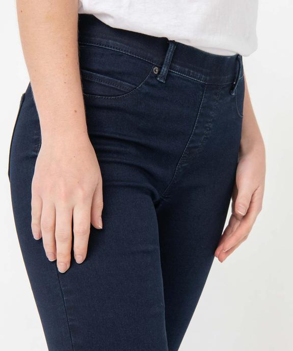 Jegging femme avec coutures contrastantes vue5 - GEMO 4G FEMME - GEMO