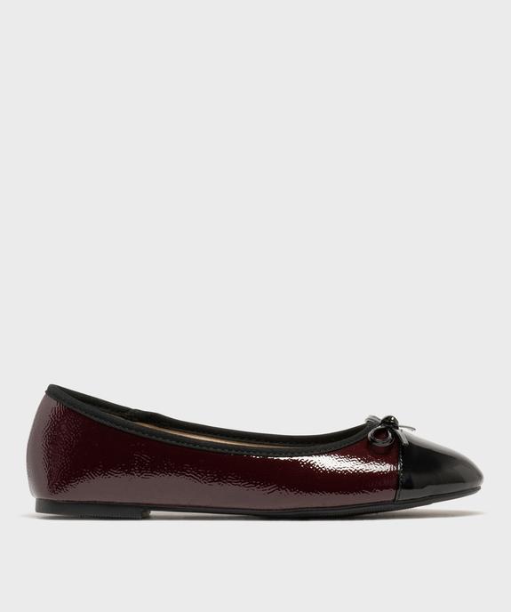 Ballerines vernies bicolores femme vue1 - VALENTINA BALDA - GEMO