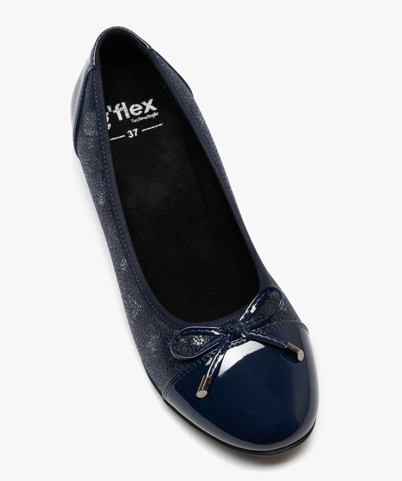 Escarpins confort look ballerine femme vue5 - G'FLEX GEMO FOR GOOD - GEMO