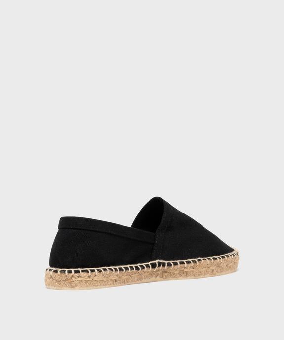 Espadrilles classiques en coton et corde femme vue4 - GEMO (PLAGE) - GEMO