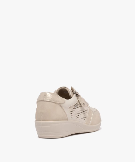 Chaussures confort esprit basket femme vue4 - G'FLEX GEMO FOR GOOD - GEMO