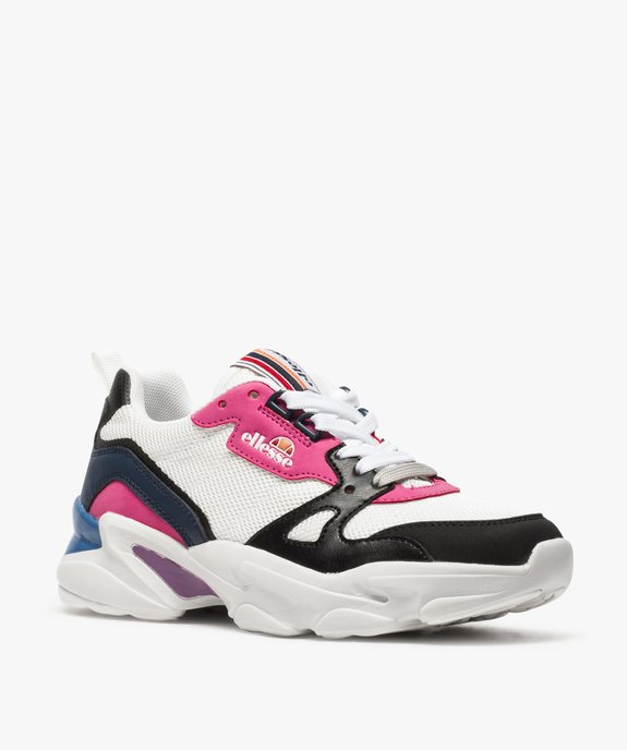 Baskets femme en mesh façon dad shoes - Ellesse vue2 - ELLESSE - GEMO