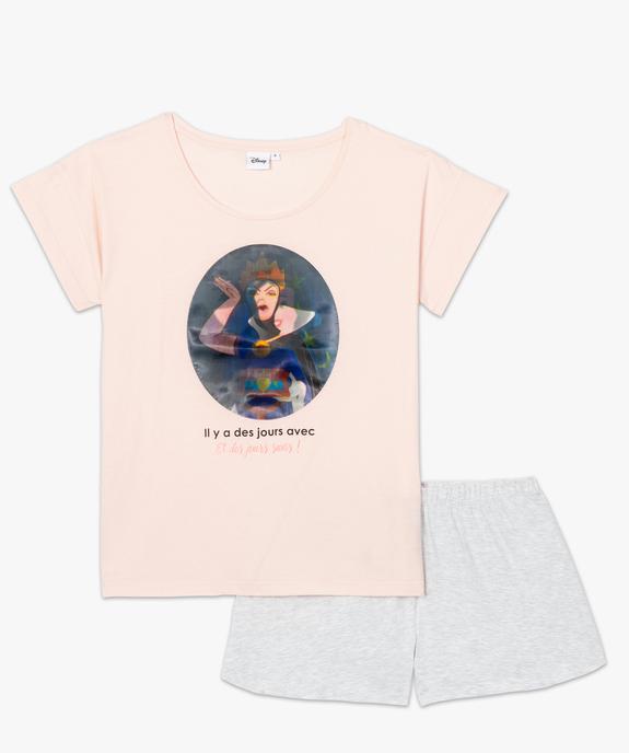 Pyjama femme avec motif Blanche Neige - Disney vue4 - DISNEY PRINCESS - GEMO
