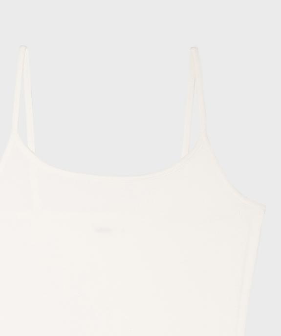 Débardeur uni à fines bretelles femme vue13 - GEMO(FEMME PAP) - GEMO