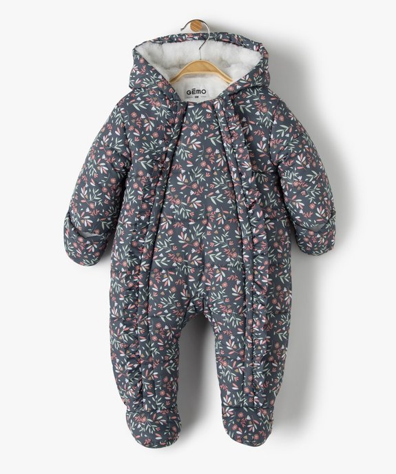 Combinaison pilote bébé avec pieds et moufles - GEMO 4G BEBE Combinaison pilote bébé avec pieds et moufles vue1 - GEMO 4G BEBE - GEMO