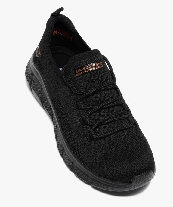 Baskets femme unies en maille – Skechers Bobsflex vue5 - SKECHERS - GEMO