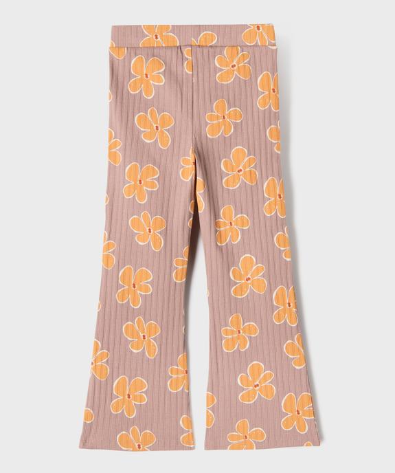 Legging flare fille vue4 - GEMO 4G FILLE - GEMO