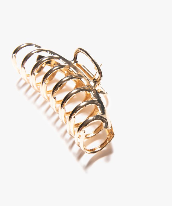 Pince femme forme crabe en métal vue2 - GEMO (ACCESS) - GEMO