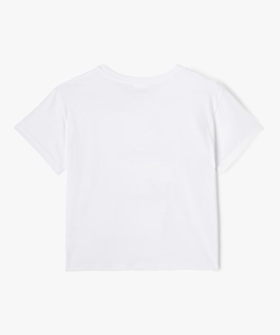 Tee-shirt manches courtes imprimé fille - My Hero Academia vue3 - MY HERO ACADEMIA - GEMO