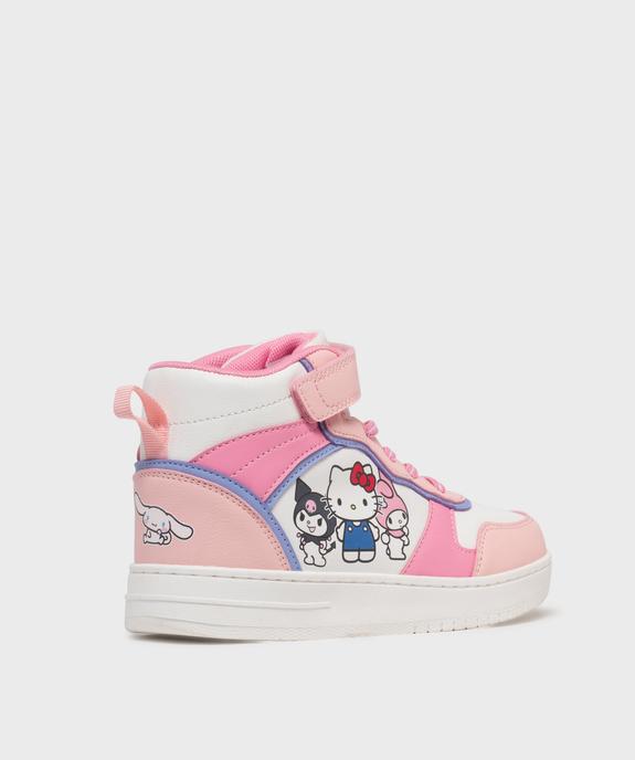 Baskets montantes avec empiècements colorés fille - Hello Kitty vue4 - HELLO KITTY - GEMO