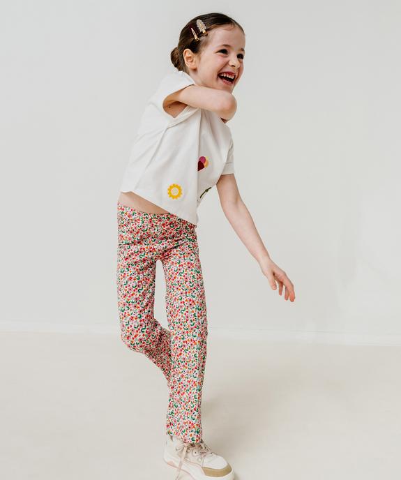 Legging flare fille vue5 - GEMO 4G FILLE - GEMO