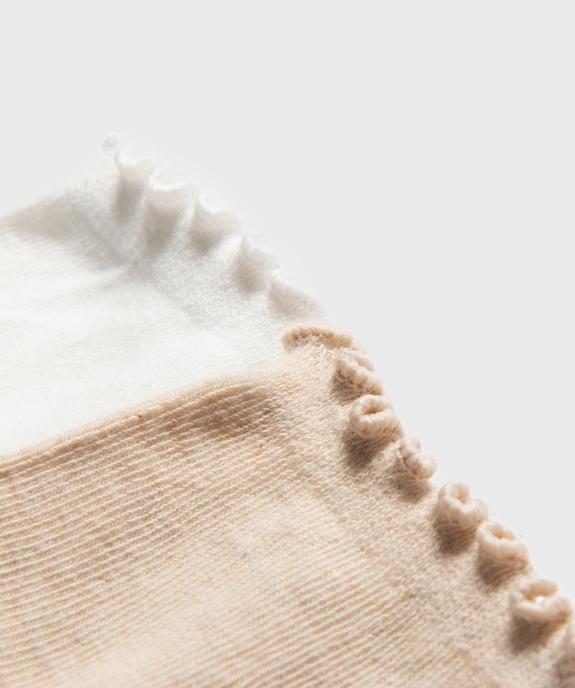 Socquettes à finition roulottée femme (lot de 2) vue2 - GEMO(HOMWR FEM) - GEMO