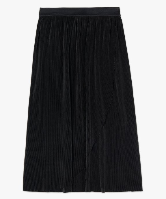 Jupe femme plissée forme portefeuille vue4 - GEMO(FEMME PAP) - GEMO