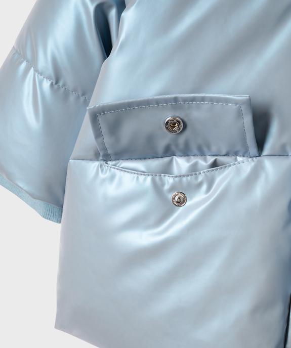 Doudoune à capuche bébé fille - GEMO(BEBE DEBT) Doudoune à capuche bébé fille vue3 - GEMO(BEBE DEBT) - GEMO