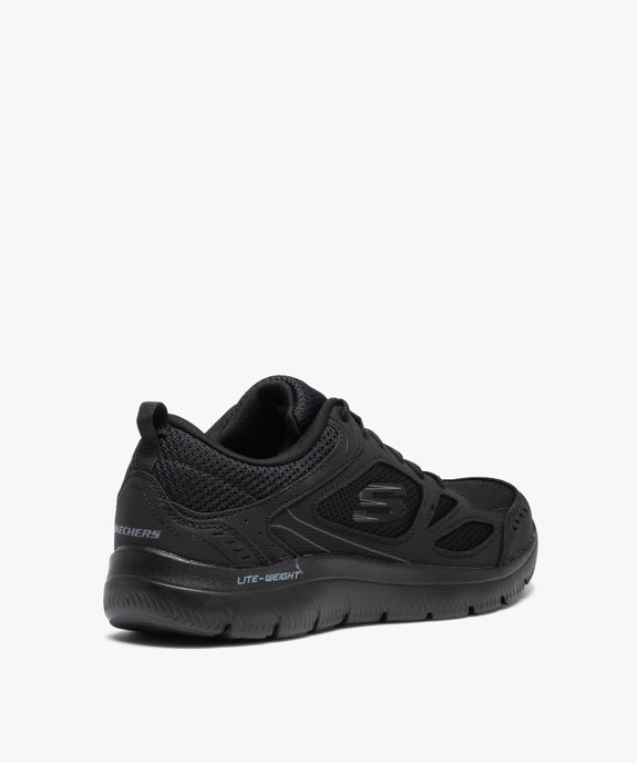 Baskets homme légères en mesh uni – Skechers Summits vue4 - SKECHERS - GEMO