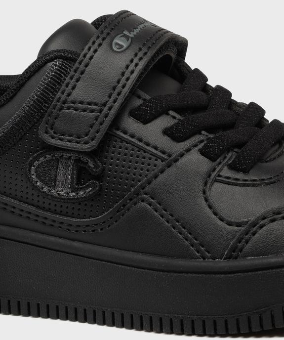 Baskets basses unies à scratch garçon - Champion vue6 - CHAMPION USA - GEMO