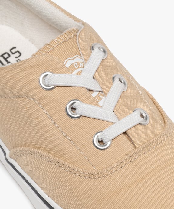 Tennis en toile garçon - Camps United vue6 - CAMPS GEMO FOR GOOD - GEMO