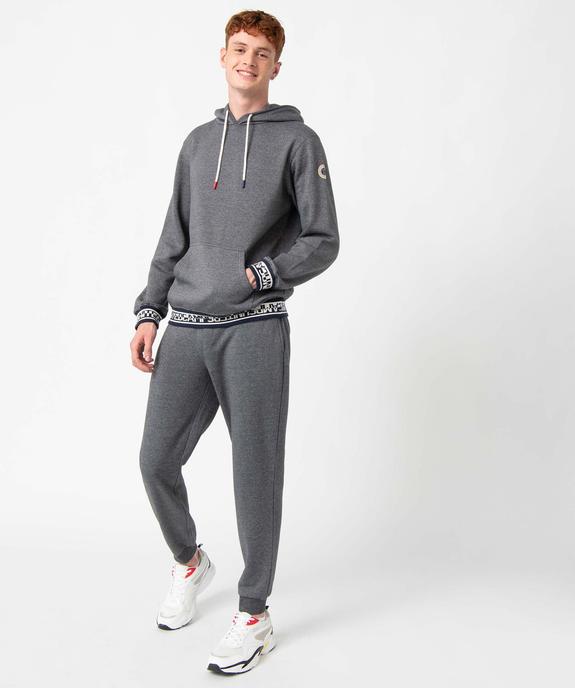 Pantalon de jogging homme avec ceinture imprimée – Camps United vue5 - CAMPS UNITED - GEMO