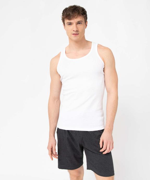 Short de pyjama en jersey à taille élastique homme vue9 - GEMO(HOMWR HOM) - GEMO