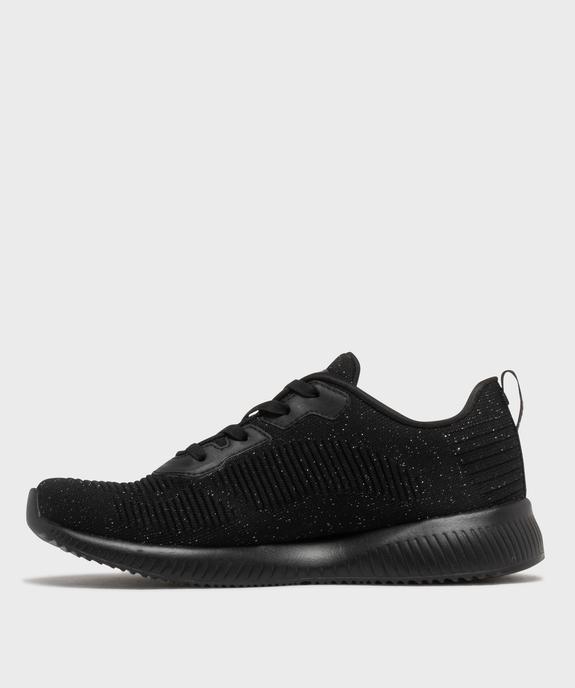 Baskets basses en mesh pailleté femme - Skechers vue3 - SKECHERS - GEMO
