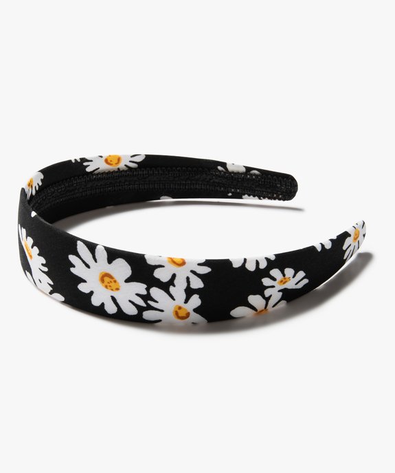 Serre-tête femme à motif fleuri vue1 - GEMO (ACCESS) - GEMO