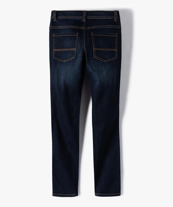 Jean coupe Slim 5 poches garçon vue5 - GEMO 4G GARCON - GEMO