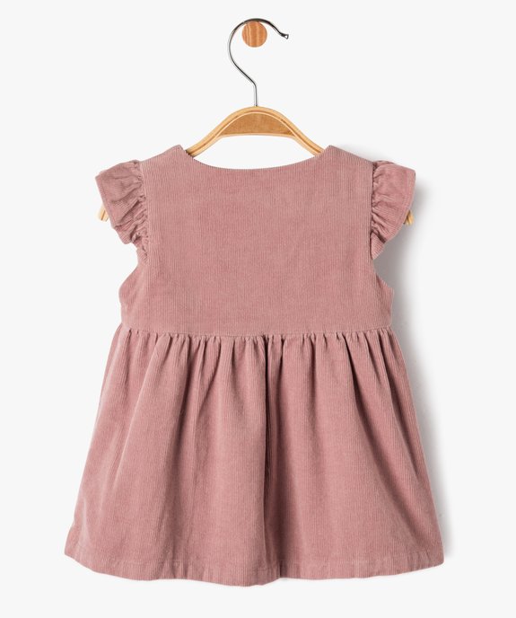 Ensemble 2 pièces robe + collants bébé fille - LuluCastagnette vue3 - LULUCASTAGNETTE - GEMO