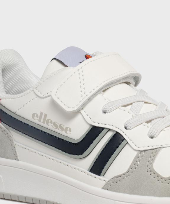 Baskets à scratch avec empiècements colorés garçon - Ellesse vue6 - ELLESSE - GEMO