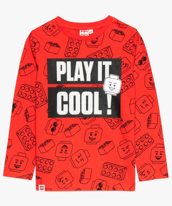 Tee-shirt garçon à manches longues avec motifs - Lego vue1 - LEGO NINJAGO - GEMO