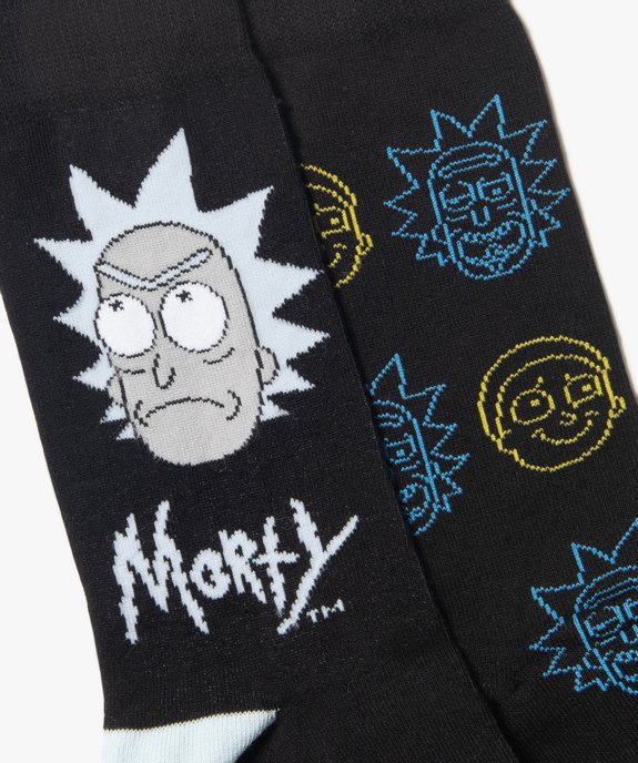 Chaussettes à motifs homme (lot de 2) - Rick and Morty vue2 - RICK ET MORTY - GEMO
