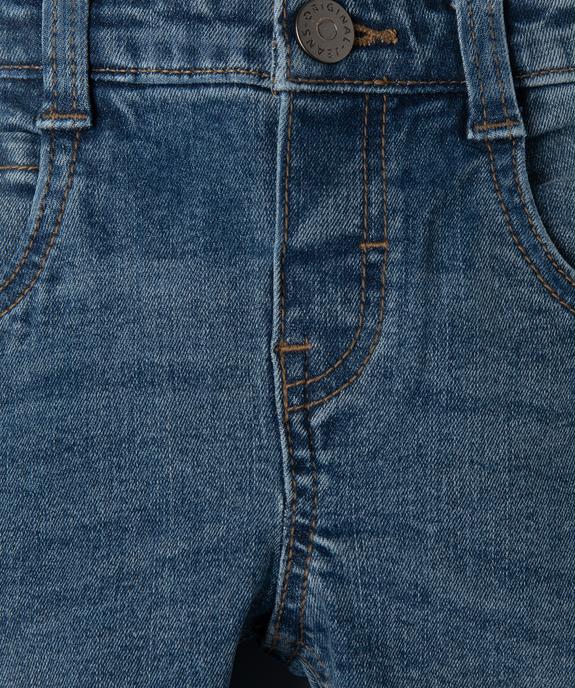 Jean slim extensible bébé garçon vue6 - GEMO 4G BEBE - GEMO