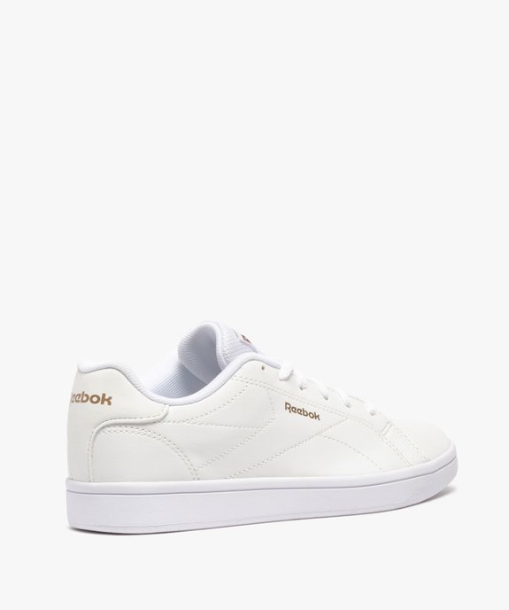 Tennis femme unies à lacets - Reebok Royal Complete CLN vue4 - REEBOK - GEMO