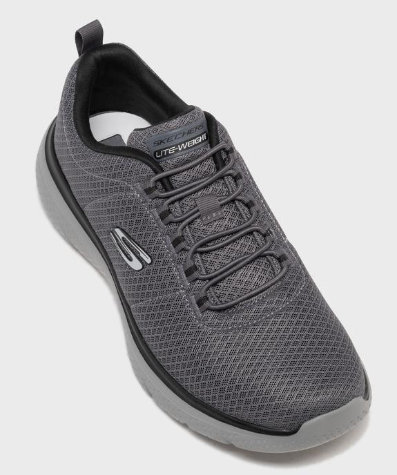 Baskets running en mesh à semelle légère homme - Skechers vue5 - SKECHERS - GEMO