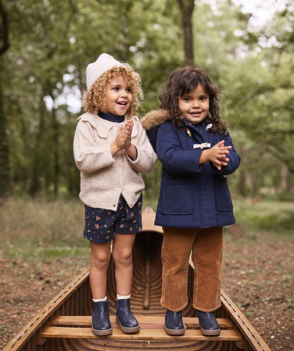 Ensemble 2 pièces tee-shirt et short bébé fille - LuluCastagnette vue4 - LULUCASTAGNETTE - GEMO