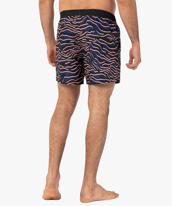 Short de surf homme à motifs abstraits vue4 - GEMO (PLAGE) - GEMO