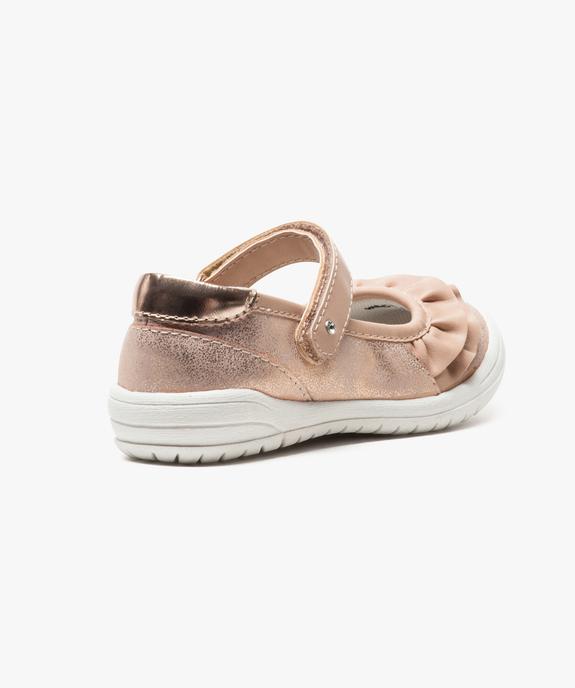 Babies bicolores avec fermeture scratch vue4 - GEMO (ENFANT) - GEMO