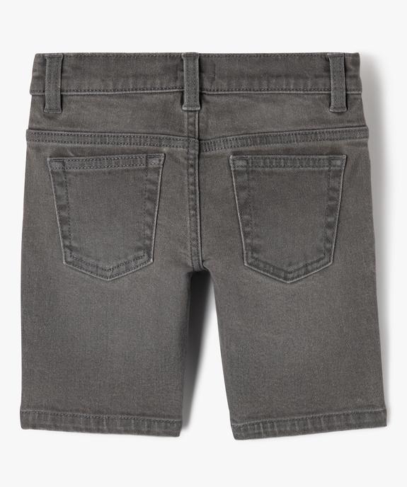 Bermuda garçon en jean vue4 - GEMO (ENFANT) - GEMO