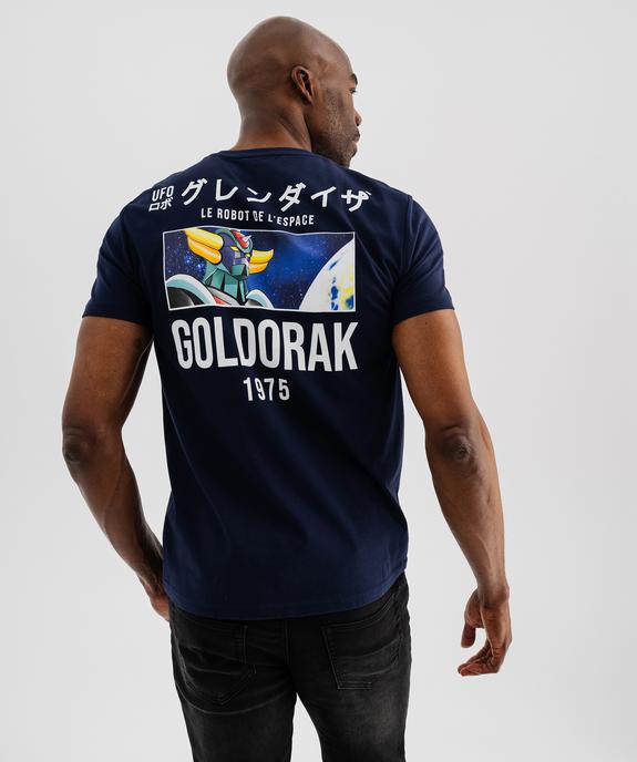 Tee-shirt manches courtes avec motif poitrine homme - Goldorak vue3 - GOLDORAK - GEMO