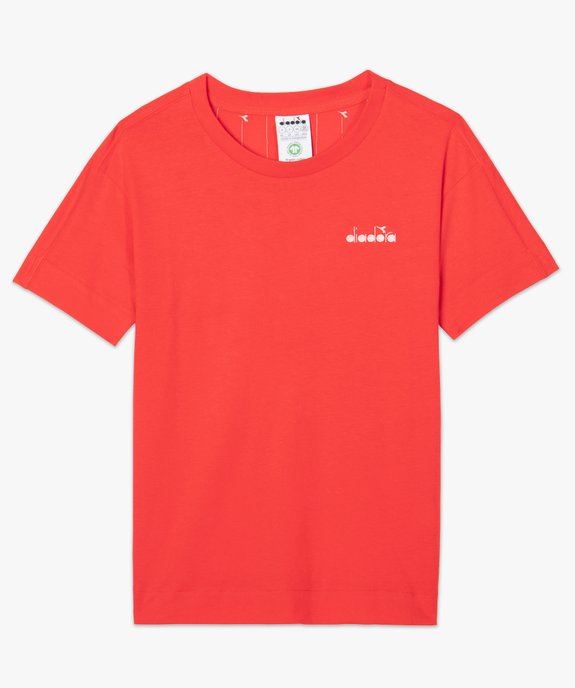 Tee-shirt femme à manches courtes en coton bio - Diadora vue4 - DIADORA - GEMO