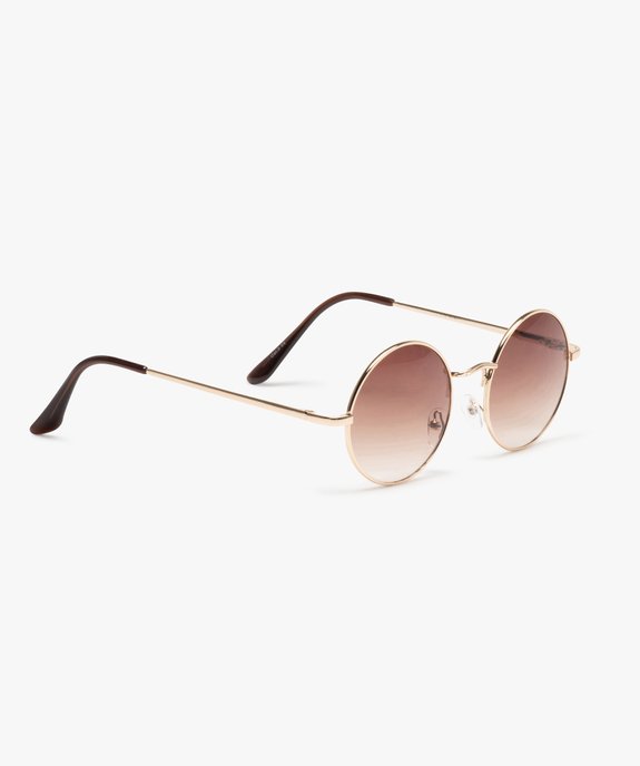 Lunettes de soleil femme forme ronde vue1 - GEMO (ACCESS) - GEMO