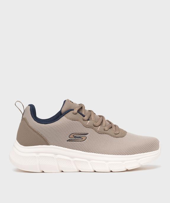 Baskets basses running en mesh homme - Skechers vue1 - SKECHERS - GEMO