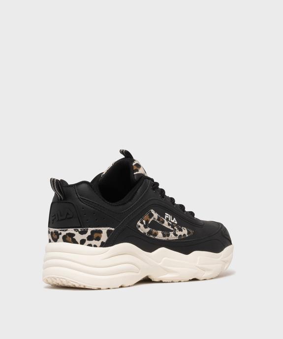 Baskets basses légères à épaisse semelle femme - Fila vue4 - FILA - GEMO