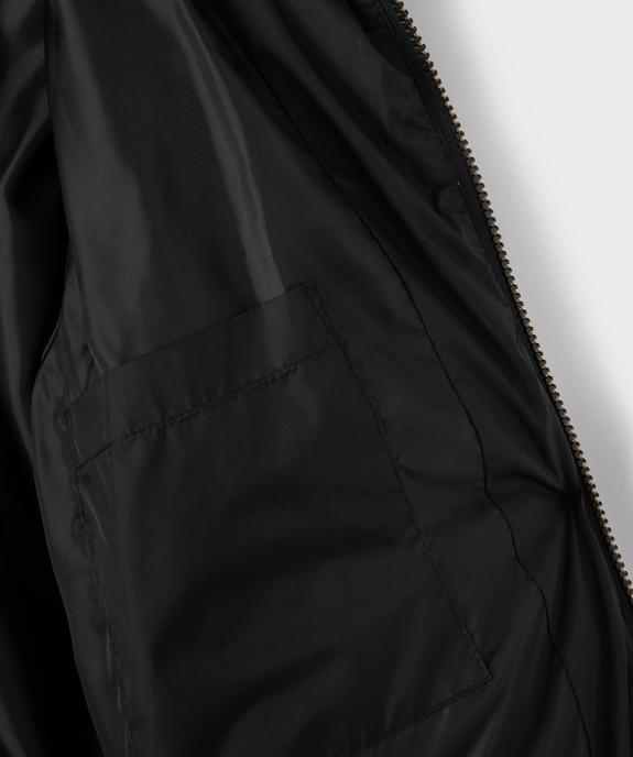 Doudoune à capuche bicolore garçon vue3 - GEMO 4G GARCON - GEMO