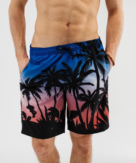Short de bain imprimé tropical homme vue2 - ROADSIGN D - GEMO