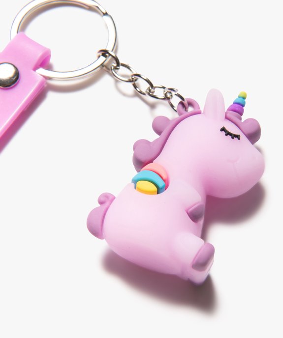 Porte-clé enfant avec dragonne et licorne vue2 - GEMO (ACCESS) - GEMO
