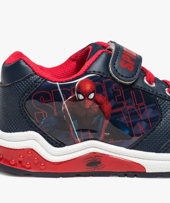 Baskets garçon semelle lumineuse et scratch Spider-Man vue6 - SPIDERMAN - GEMO